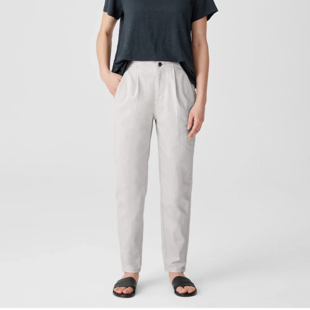 Eileen‎ Fisher Organic Cotton Denim Tapered Pant